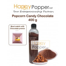 Popcorn Candy Chocolate 400 g PC-I0024 巧克力味专用爆米花糖400克