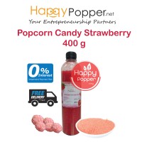 Popcorn Candy Strawberry 400 g PC-I0018 草莓味专用爆米花糖400克