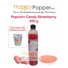Popcorn Candy Strawberry 400 g