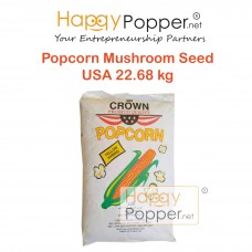 Popcorn Seed Kernel Mushroom ( USA ) 22.68 kg PC-I0035 蘑菇球形爆米花籽粒22.68公斤（美国）