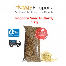 Popcorn Seed Kernel Butterfly 1 kg PC-I0033 蝴蝶爆米花籽粒1公斤