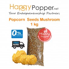 Popcorn Seed Kernel Mushroom 1kg PC-I0001 蘑菇球形爆米花籽粒1公斤