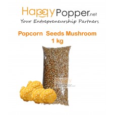 Popcorn Seed Kernel Mushroom 1kg PC-I0001 蘑菇球形爆米花籽粒1公斤