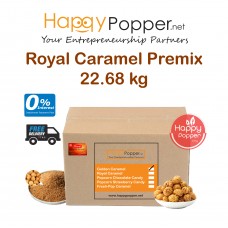 Popcorn Royal Caramel Mix 22.68kg PC-I0027 爆米花专用皇家焦糖粉22.68公斤