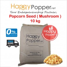 Popcorn Seed ( Happypopper ) Kernel Mushroom 10kg PC-I0002 蘑菇球形爆米花籽粒10公斤