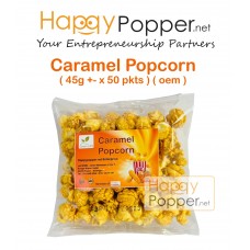 Popcorn Ready Made 45g +- x 50 pkts PC-R0014 现成焦糖爆米花小包装