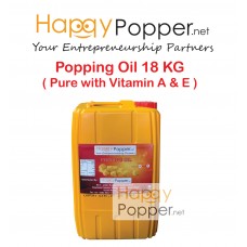 Popping Oil 18 kg ( Pure with Vitamin A & E ) PC-I0031 爆米花专用油（纯含维生素 A & E）18公斤