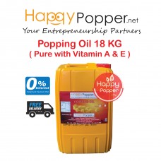 Popping Oil 18 kg ( Pure with Vitamin A & E ) PC-I0031 爆米花专用油（纯含维生素 A & E）18公斤