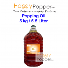 Popping Oil 5 kg / 5.5 Liter PC-I0011 爆米花专用油5公斤