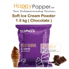 Soft Ice Cream Powder 1.5 kg ( Chocolate ) ( 12/Ctn )  IC-P0002 巧克力口味软质冰淇淋粉1.5公斤