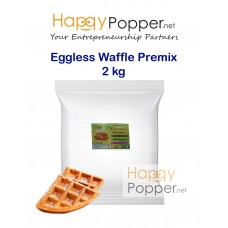 Eggless Crispy Waffle Mix 2 kg (10/Ctn ) WF-I0003(P) 无蛋脆华夫饼粉2公斤（空白袋）