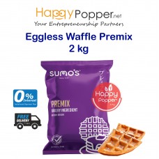 Eggless Crispy Waffle Mix 2 kg (10/Ctn ) WF-I0003(P) 无蛋脆华夫饼粉2公斤（空白袋）