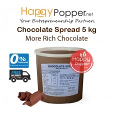 Chocolate Spread 5kg ( More Rich Chocolate ) ( 4/Ctn ) WF-I0006 特浓巧克力抹酱5公斤