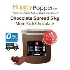 Chocolate Spread 5kg ( More Rich Chocolate ) ( 4/Ctn ) WF-I0006 特浓巧克力抹酱5公斤