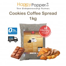 Cookies Coffee Chocolate Spread 1kg (10 PKT/CTN) WF-I0070 饼干咖啡巧克力抹酱1公斤
