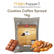 Cookies Coffee Chocolate Spread 1kg (10 PKT/CTN) WF-I0070 饼干咖啡巧克力抹酱1公斤