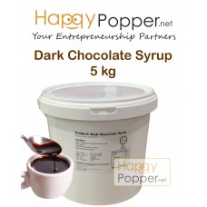 Dark Chocolate Syrup Sauce 5 kg WF-I0029 黑巧克力酱5公斤
