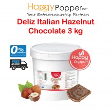 Hazelnut Chocolate Spread ( Deliz Italian )  3kg ( 4/Ctn ) WF-I0038 意大利榛子巧克力抹醬3公斤