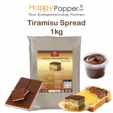 Tiramisu Chocolate  Spread 1kg (10 PKT/CTN) WF-I0065 提拉米苏巧克力抹酱1公斤