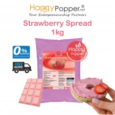 Strawberry Chocolate  Spread 1kg (10 PKT/CTN) WF-I0064 草莓巧克力抹酱1公斤