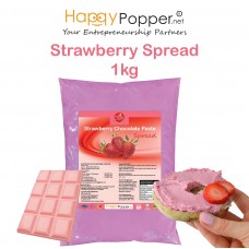 Strawberry Chocolate  Spread 1kg (10 PKT/CTN) WF-I0064 草莓巧克力抹酱1公斤