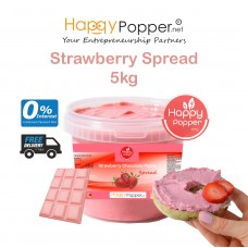 Strawberry Chocolate Spread 5kg (4 DRUM/CTN) WF-I0072 草莓巧克力抹酱5公斤