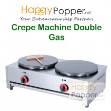 Crepe Machine Maker Double Gas CR-M0004 燃气双头班戟炉煎饼机