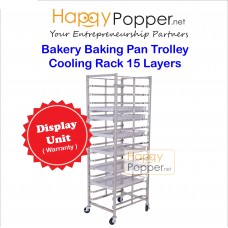 Bakery Baking Pan Trolley Cooling Rack 15 Layer SS-M0001(D) 烤盘架15层
