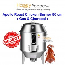 BBQ-M0003(R) Apollo Roast Chicken Burner 90 cm 2 in 1 ( Gas & Charcoal ) 烤鸭炉90厘米二合一（燃气+木炭）