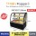 FC-M0001(R) Cake Chiller Showcase Curve ( 900 x 650 x 1200mm ) ( 2 TIER ) - 蛋糕冷冻柜