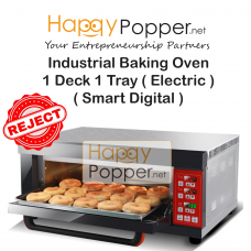 Industrial Baking Oven 1 Deck 1 Tray Smart Digital Control ( Electric ) ( Include Timer ) OV-M0008(R) 智能电热烤箱1层1盘