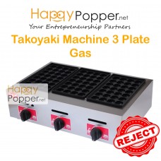 TK-M0001(R) Takoyaki Machine ( Gas ) 3 Plate ( Reject ) 燃气章鱼小丸子机三板