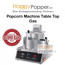 Popcorn Machine Table Top 16oz Gas ( 2 Hand ) 2ND-0040