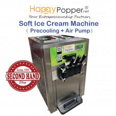 Soft Ice Cream Machine ( Precool + Air Pump ) 2ND-0050 三头预冷雪糕机