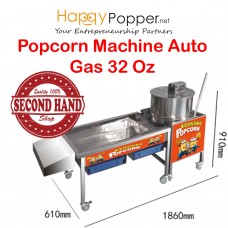 2ND-0114 Popcorn Machine Auto with Stand 32oz ( Gas ) 燃气爆米花机32安士