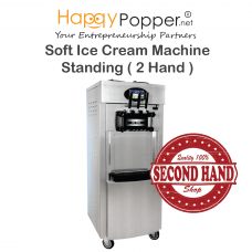 2ND-0115 Soft Ice Cream Machine Standing ( 2 Hand ) 