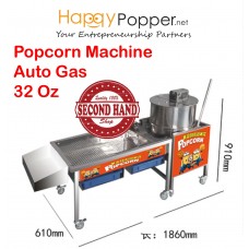 2ND-0120 Popcorn Machine Auto with Stand 32oz ( Gas ) 燃气爆米花机32安士