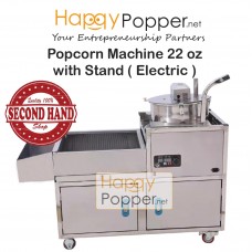 Popcorn Machine 22 oz 36 cm with Stand ( Electric ) ( 2Hand )  2ND-0014