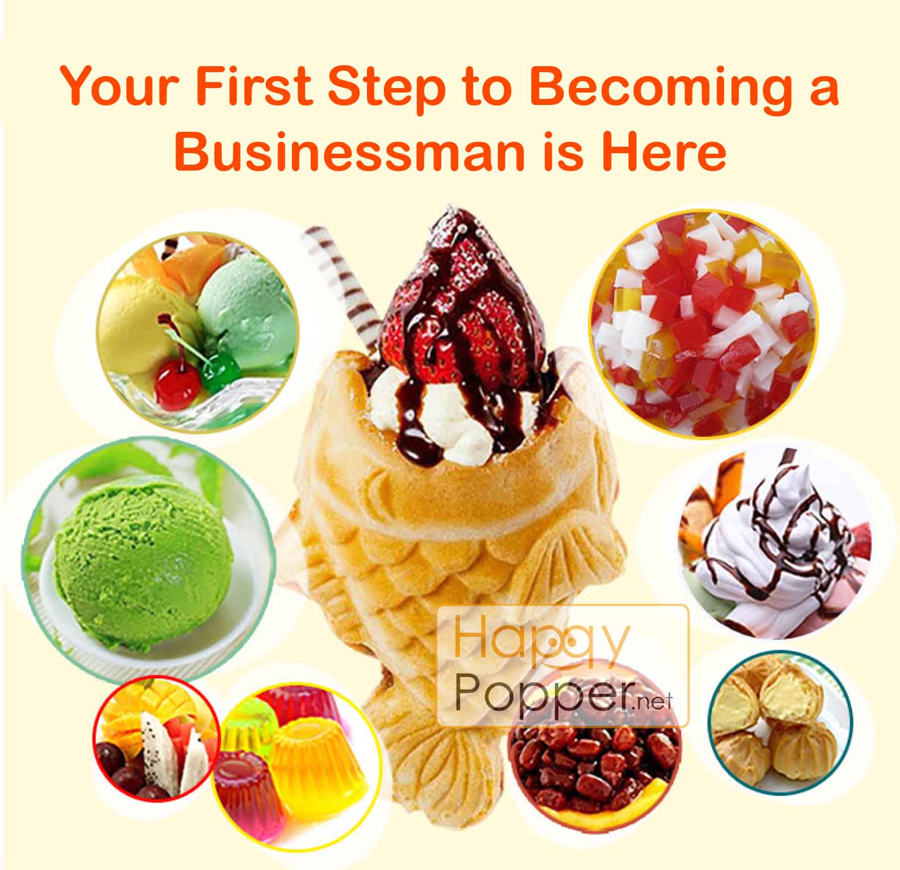 fish ice cream cone maker